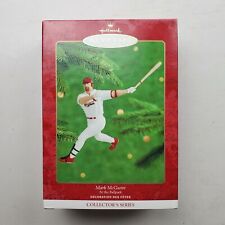 Mark McGuire 2000 At The Ballpark Vintage Hallmark Christmas Ornament New picture