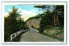 c1920 Hudson Champlain Trail Approaching South Bay Whitehall NY Postcard picture