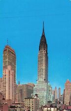 Postcard Miniature Sized New York City Manhattan Chrysler Building 3.5