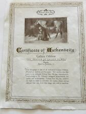 Arnold Friberg - Certificate of Authenticity - The Prayer at Valley Forge picture