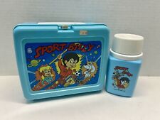 Vintage 1982 Filmation Sport-Billy Plastic Lunchbox With Thermos picture