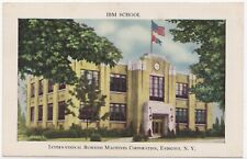 IBM School Endicott New York Unposted Postcard picture