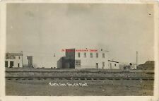 MT, Valier, Montana, RPPC, North Side Business Section, Photo picture
