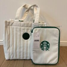 Starbucks Coffee Tote Bag Multi Case Set White Green Lucky Bag 2024 Japan picture