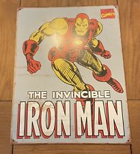 Iron Man Tin Poster 16’’ x 12’’ (approx.) Marvel Comics picture