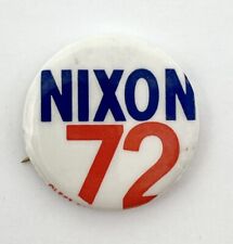 Rare Richard Nixon 1972 Campaign Pinback Button  picture