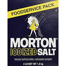Morton Iodized Table Salt - 4lb. Box (2 Pack) picture