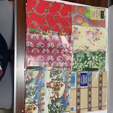 Vintage Wrapping Paper Lot picture