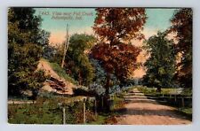 Indianapolis IN-Indiana, View Near Fall Creek, Antique, Vintage Postcard picture