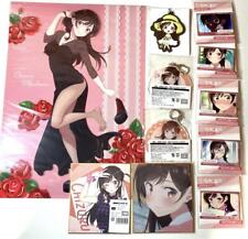 Rent-A-Girlfriend Goods lot Poster Tin badge Keychain Chizuru bulk sale   picture