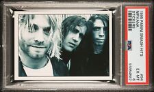 1995 Panini Smash Hits #94 Nirvana PSA 6 | Cobain Grohl Novoselic | Iconic picture