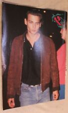 Vintage Johnny Depp Chad Allen Double Sided Magazine Pinup Big Bopper picture