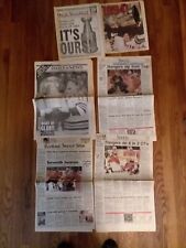 1994 New York Rangers Stanley Cup Newspaper Lot. NY Post, Daily News local Paper picture
