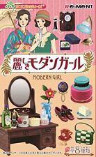 Petit Sample Modern Girl BOX 8 pieces Figure Japnese Old Miniature Re-MENT picture