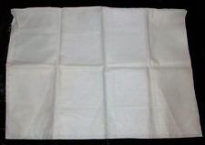 Vintage White Fine Smooth Shiny Linen 24 by 36 inches Crafts picture
