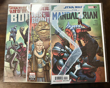 STAR WARS LOT OF 3 - WAR OF THE BOUNTY HUNTERS 1, ALPHA - MANDALORIAN 5 - NEW/NM picture