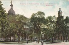 c1920  Court House St James Cathedral Milwaukee  Wisconsin WI P563 picture