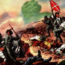 Civil War Postcard Battle Of The Crater, Petersburg, Va. Siege Of Petersburg picture