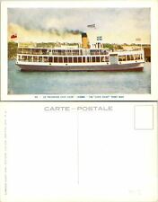Quebec Canada Ferry Boat Louis Joliet Postcard Unused (43112) picture