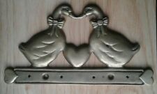 Two Ducks Brass bracket Kissing Heart Upper Deck 1988 Taiwan Republic of China picture