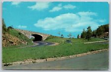 Postcard Skyline Drive Blue Ridge Virginia Va National Park Valley Vintage picture