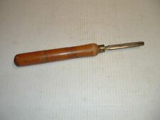 Vintage Disston Keystone Lathe Turning Chisel Woodworking Tool picture
