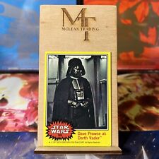 1977 Topps Star Wars Dave Prowse As Darth Vader No. 183 Series 3 picture
