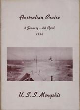 U.S.S. MEMPHIS ~ AUSTRALIAN CRUISE ~ 3 JANUARY - 28 APRIL - 1938 picture