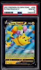 PSA 10 Flying Pikachu V 2021 Pokemon Card 006/025 Celebrations picture