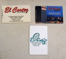 El Cortez Hotel/ Casino Las Vegas 3 Collectible  Room Key Cards picture