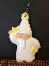 Goebel Jenny Lind White Baby Stars Nightshirt Cap Hat Figurine ORNAMENT 3 3/4