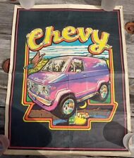 *RARE* Vintage 1976 Chevy Van Poster 17.5