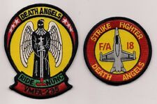 USMC VMFA-235 DEATH ANGELS patch set F/A-18 HORNET FIGHTER - ATTACK SQN picture