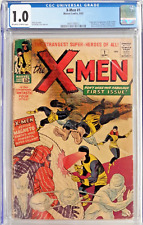 🔥UNCANNY X-MEN #1 CGC 1.0*1963 MARVEL COMICS*1ST APP OF MAGNETO/CYCLOPS/BEAST+ picture