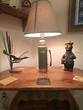 Custom Antique Stanley Thermos Lamp. No Shade picture