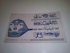 Vintage 1955 Southern Pacific Your Coast Daylight Trip Brochure picture