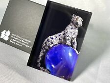 Auth [Japan event only] Cartier Panther Panthère Crystal Paperweight Unused picture