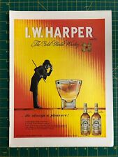 1959 Vintage Harper Gold Medal Kentucky Straight Bourbon Whiskey Print Ad S1 picture