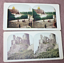 c.1900s 8 Stereoview Cards of Russia, Germany, Italy  Very Good to Great picture