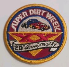 Vintage 20th Anniversary Super Dirt Week Patch picture