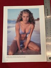 Sports Illustrated Swimsuit Rebecca Romijn Bikini Breasts 1999 Pinup Print picture