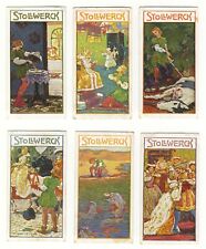 Stollwerck 1906 Group 368 The white Snake set of 6 cards G-VG picture