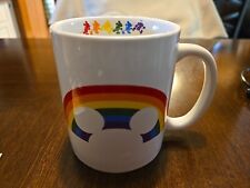 Disney Pride Collection Rainbow Mickey Mouse Ears Ceramic Mug LGBTQ+ NEW picture