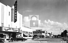 Street View Citrus Theatre Edinburg Texas TX 8x10 Reprint picture