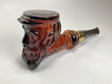 VINTAGE AVON Pipe Decanter WINDJAMMER Cologne glass picture