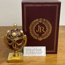 Joan Rivers Imperial Treasures II The Lost Treasure Bee Pin Egg with Box picture