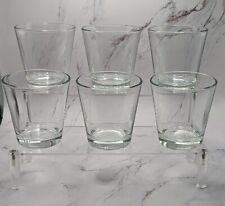 Set Of 6 Vintage Drinking Glasses 6 OZ picture