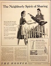 1942 The Hoover No Longer Making Vacuums due to the War WWII Vintage Print Ad picture