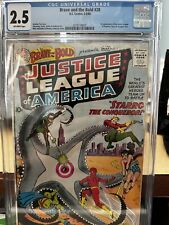 BRAVE AND THE BOLD #28 CGC 2.5 1ST JUSTICE LEAGUE ICONIC SILVER AGE GRAIL INVEST picture
