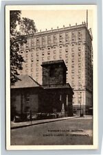 Boston MA, Parker House, Historic Kings Chapel, Massachusetts Vintage Postcard picture
